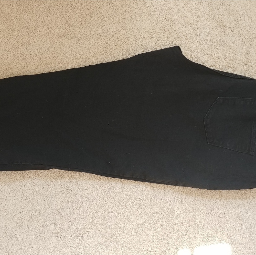 Black denim Capri from St. John's Bay